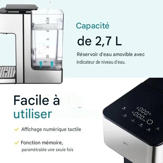 MOA - Bouilloire instantanée de luxe - Affichage numérique - 2,7 L