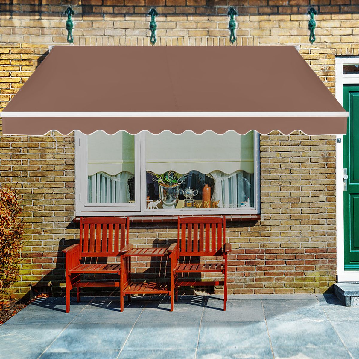 Store extensible Coast Sunshade 245 x 200 cm Marron