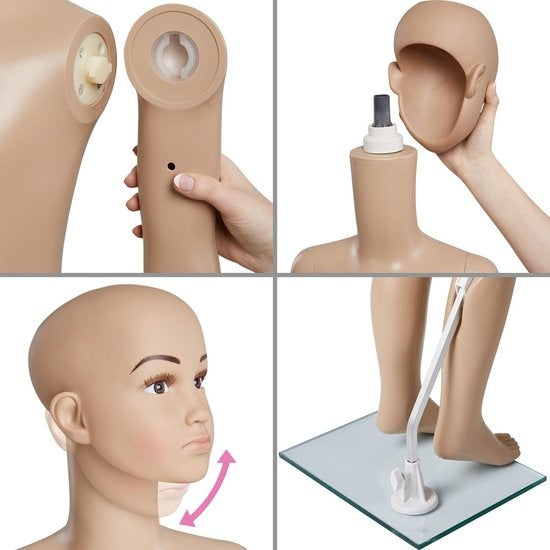 TecTake - mannequin mannequin modèle "enfant" - démontable - 402664