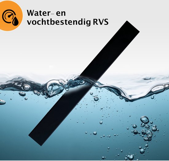 Volcan Knife Magnet - 3M Tape - Porte-couteau magnétique - 40CM - Industriel - Porte-couteau auto-adhésif - acier inoxydable