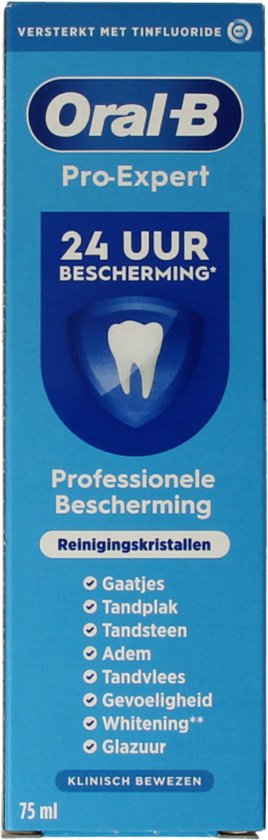 Oral-B Dentifrice Pro-Expert Protection Professionnelle 75 ml