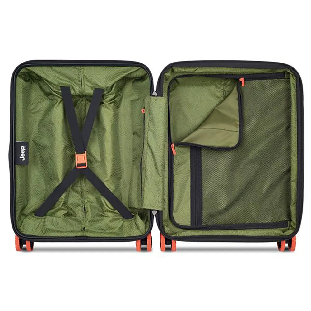 Valise cabine Delsey Slim JH001A 55 cm - 37 L - Verte