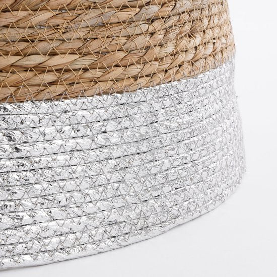 Décoration Noël - House of Seasons - Jupe de sapin de Noël - H26 x Ø58 cm - Silver