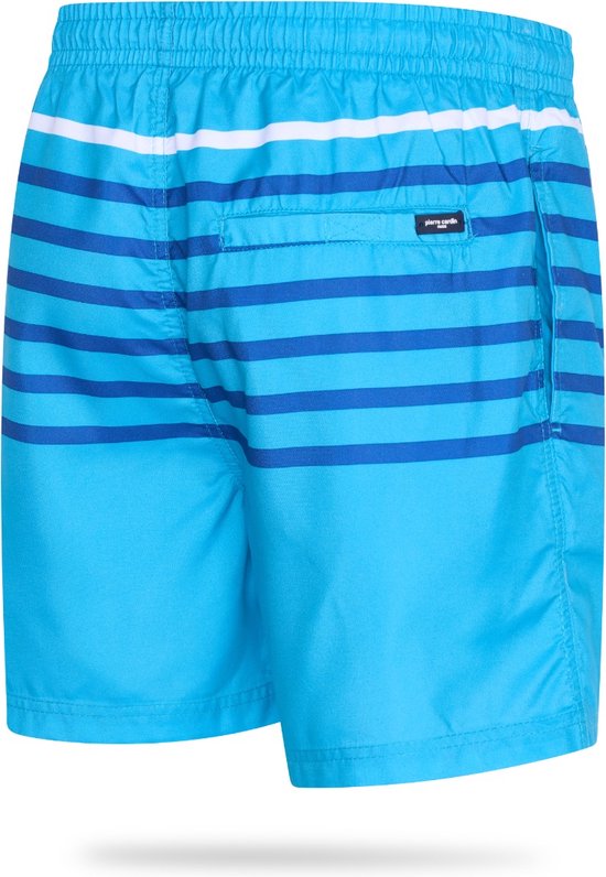 Pierre Cardin - Pantalon de bain Homme Short de bain à rayures - Bleu - Taille S
