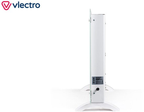 Vlectro - Panneau chauffant mince avec minuterie réglable - SORTIE HIVER - Blanc