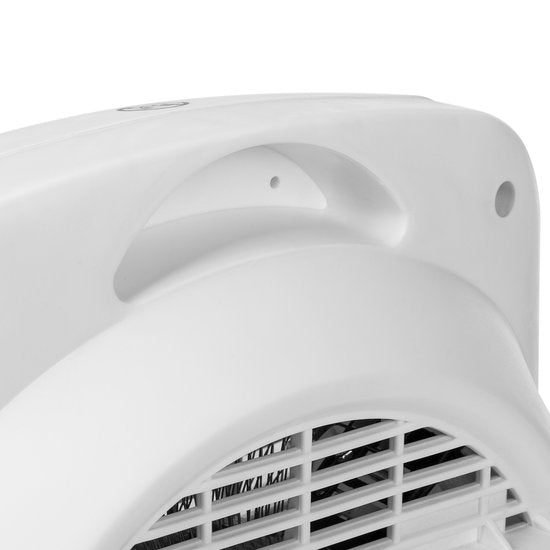 Tristar chauffage électrique KA-5059 - Chauffage à ventilateur - 2 niveaux de chaleur et ventilateur - Chauffage de camping - Blanc - Oscillant - Protection contre la surchauffe - Chauffage de salle de bains
