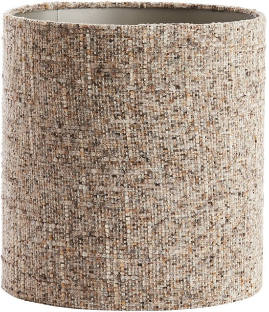 Light & Living - abat-jour - Osire - gris - tissu - Ø 30 cm - E27 - 2230988