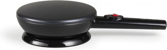 Magnani - Appareil à crêpes - Revêtement antiadhésif - Spatule, fouet et assiette inclus - Poêle à crêpes - Électrique - 800 W