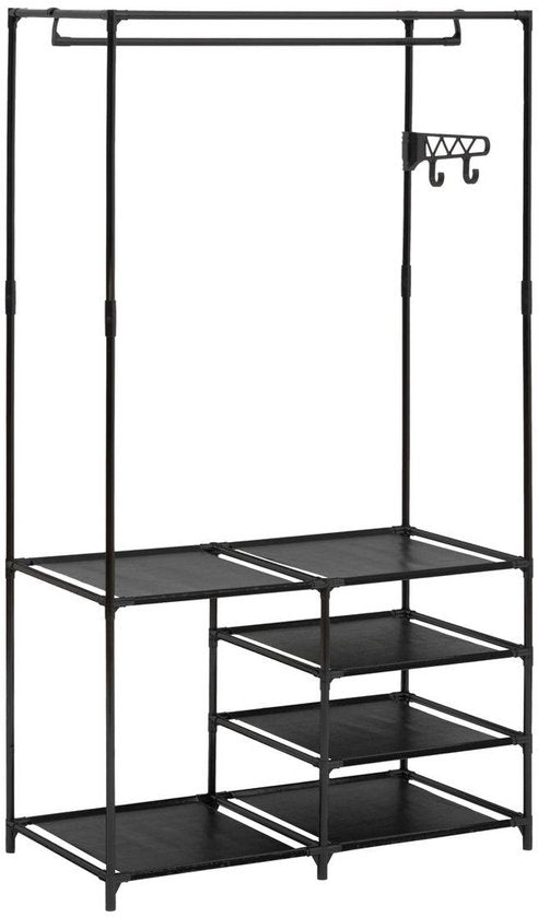 Porte-vêtements à 4 niveaux en métal INTISSA