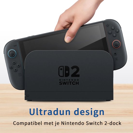 Podec - Lot de 3 protections d'écran pour Nintendo Switch 2 - Protections d'écran en verre trempé