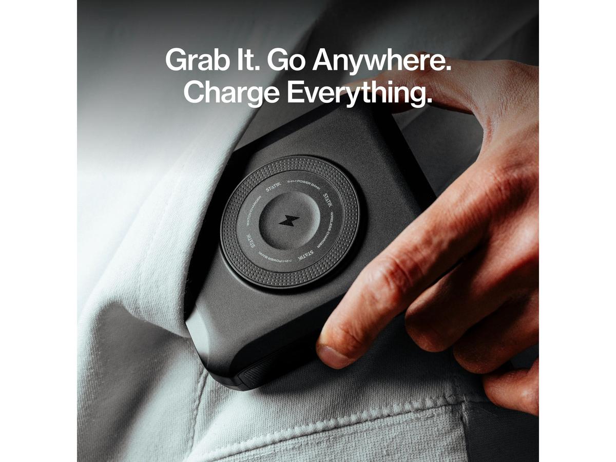 Batterie externe iBOOD SmartCharge Pro - 15 000 mAh - 60 W - Noir