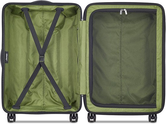 Valise de voyage extensible Delsey JH004C 68 cm - Bleu