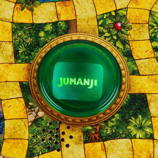 Spin Master Games Jumanji Deluxe, une version électronique captivante du jeu de société d'aventure classique, désormais dotée d'effets lumineux et sonores