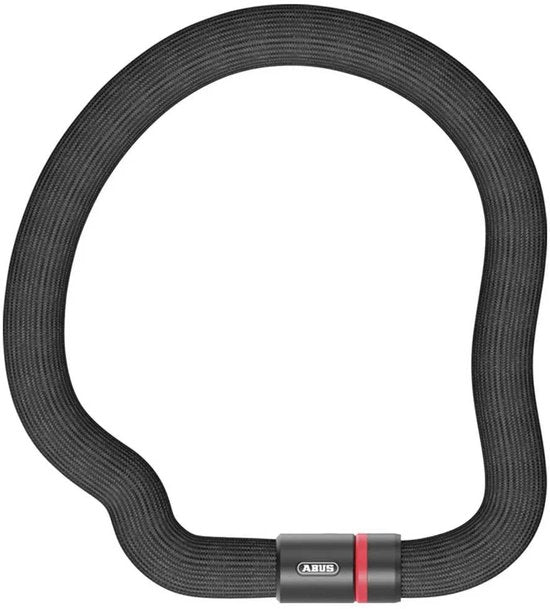 Antivol à chaîne ABUS - Goose Lock 6206K - Niveau de sécurité 7 - noir - 110 cm - Convient aux vélos électriques et aux vélos de ville
