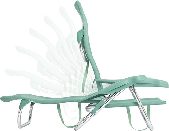 Chaise de plage Crespo - AL/221 - Vert