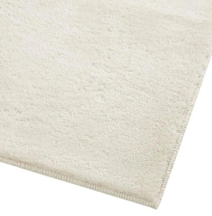 tectake Tapis Soft Zone - poils courts - extra doux - crème - 200 × 290 cm