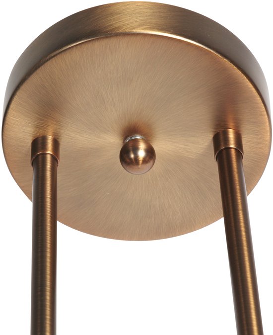Steinhauer - lampe suspendue - Anthea - bronze - verre métal - lampe design - E27 - 4325BR
