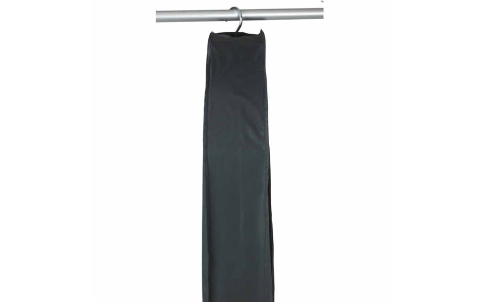 Housse à vêtements WENKO noire XXL - 60 x 12 x 135 cm - PEVA - Avec fermeture éclair et fenêtre de visualisation