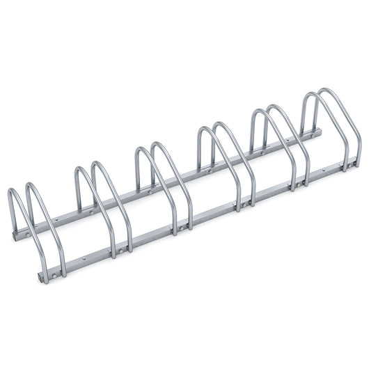Monzana Porte-vélos - Rangement des vélos - pour 6 vélos - 160x32x27 cm - Porte-vélos en métal