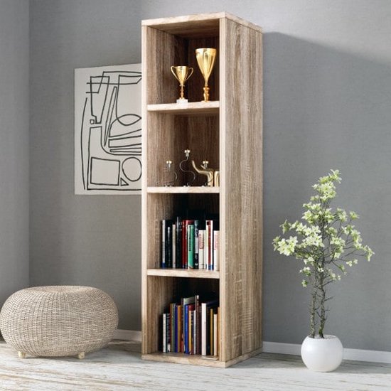 Bibliothèque Skylar Oak 106x30x30cm