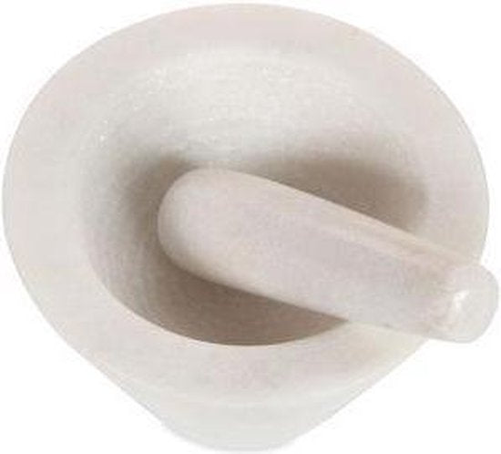 Mortier Boska Spicy - pour épices - Marbre - Blanc - ⌀ 10 cm