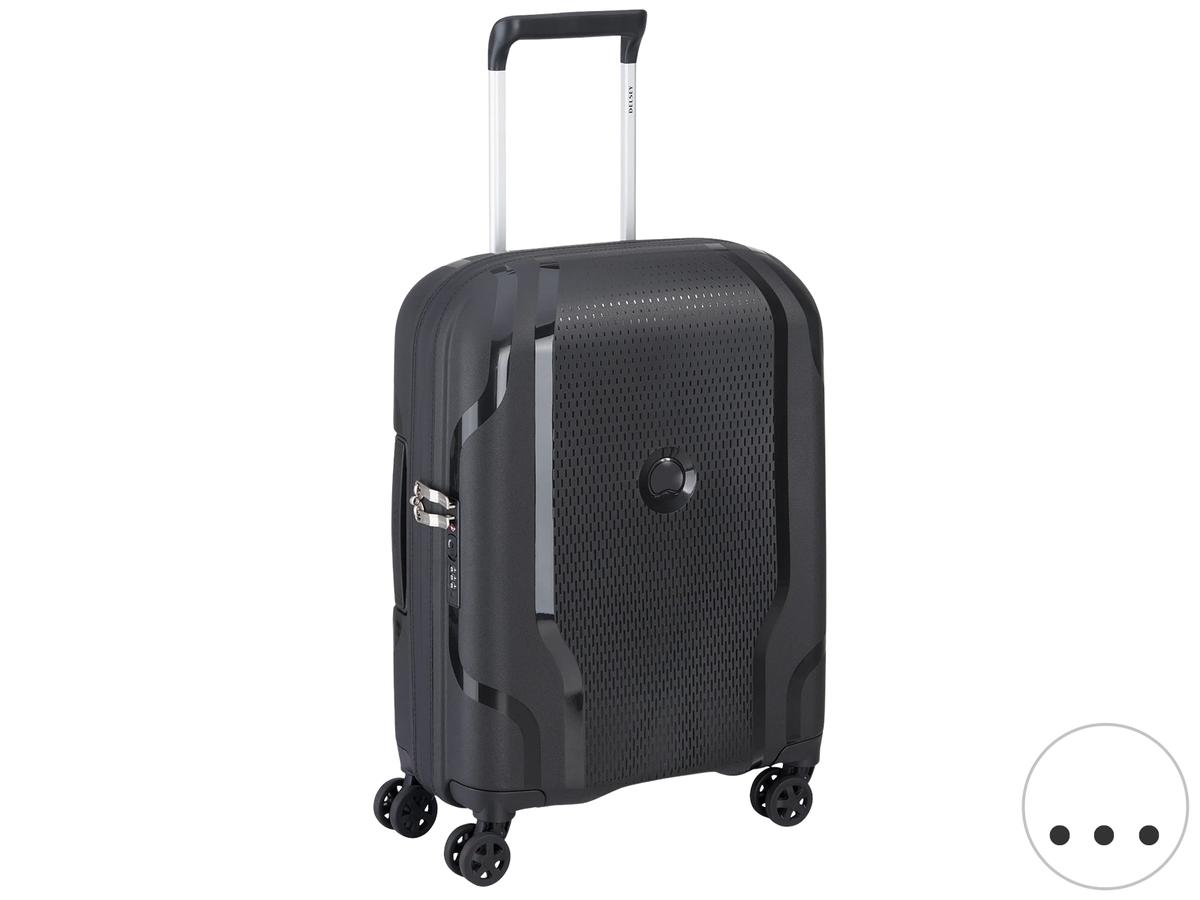 Valise à roulettes Delsey Clavel Carry-On S Slim - Compacte et légère - 55 x 40 x 20 cm - iBOOD Blue