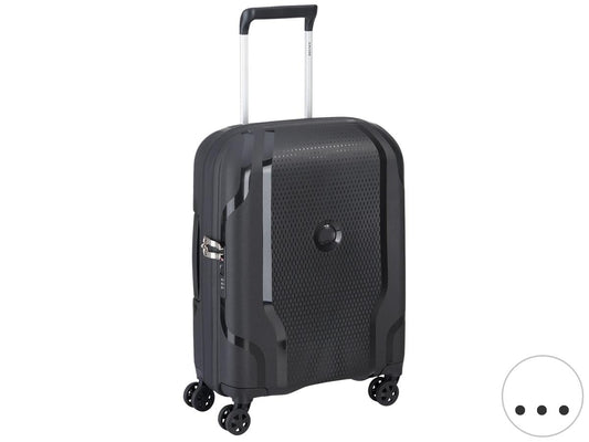 Valise à roulettes Delsey Clavel Carry-On S Slim - Compacte et légère - 55 x 40 x 20 cm - iBOOD Blue