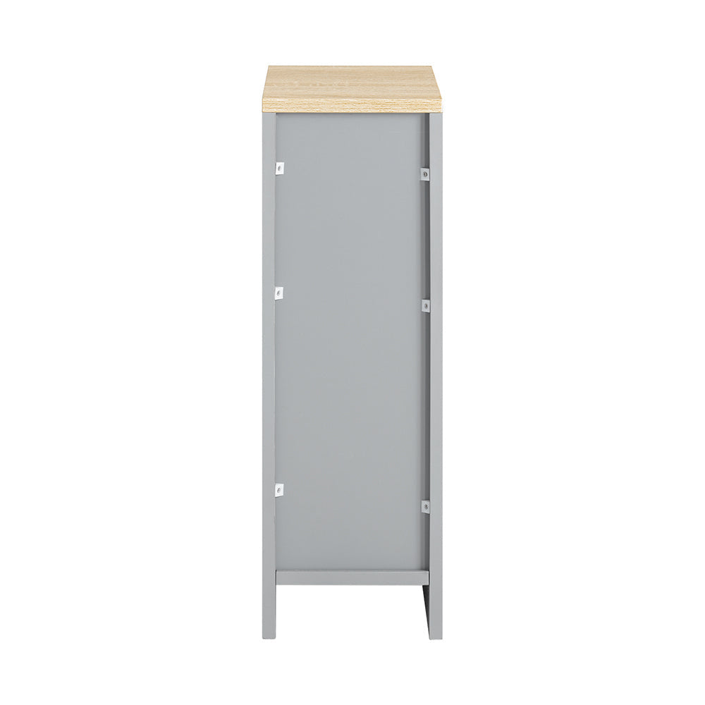 Table de chevet - SoBuy - Table de nuit - Max. 20KG - 20 x 35 x 60 cm - Gris