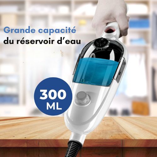 Balai Vapeur Multifonctions - URGOODS - Nettoyeur vapeur - Élimine 99.9% des Bactéries - Manche extensible