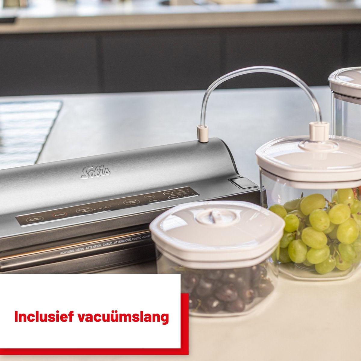 Machine à emballer sous vide - Solis Vac Prestige 575 - Gris