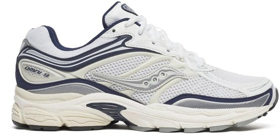 Baskets Saucony Progrid Omni 9 pour homme, blanches, taille 43