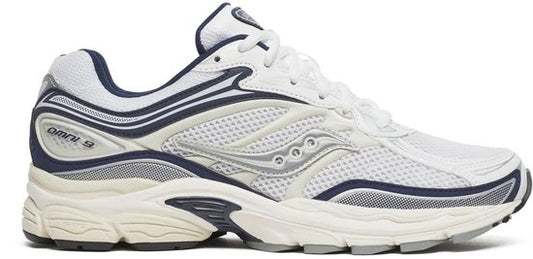 Baskets Saucony Progrid Omni 9 pour homme, blanches, taille 43