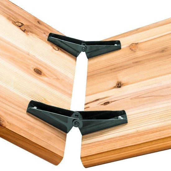 TecTake - Table à bière avec bancs, table de camping, pliante