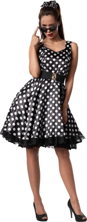 dressforfun - Rockabily lady M - déguisement costume halloween déguisement fête carnaval robe de soirée robe de soirée - 302156