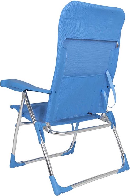 Crespo - Chaise de plage - AL/206 - Bleu