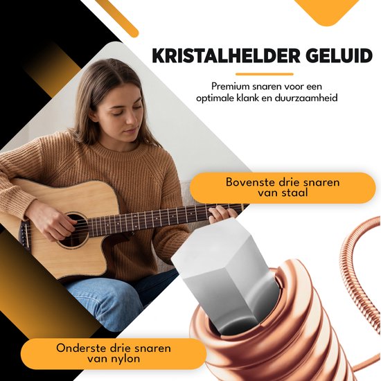 Guitare électro-acoustique Finesse avec amplificateur - avec cours vidéo - 4/4 41 pouces - Accessoires - Adultes - Enfants