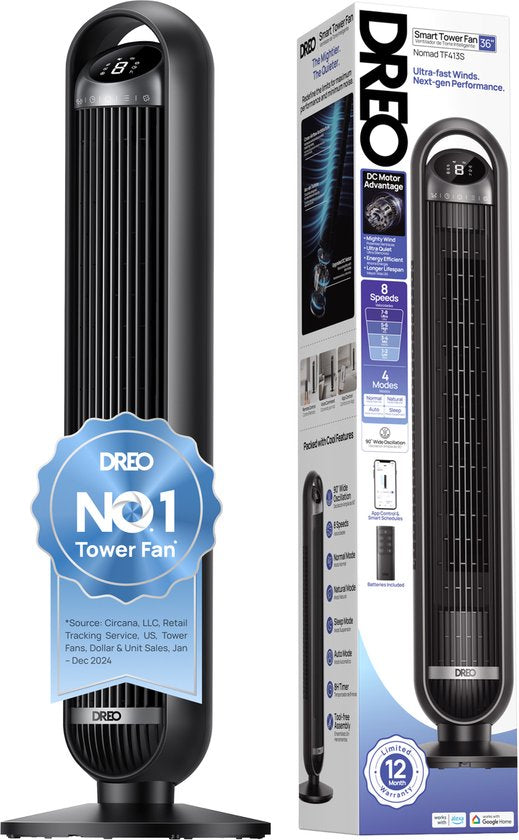 Ventilateur Dreo DR-HTF013S Noir