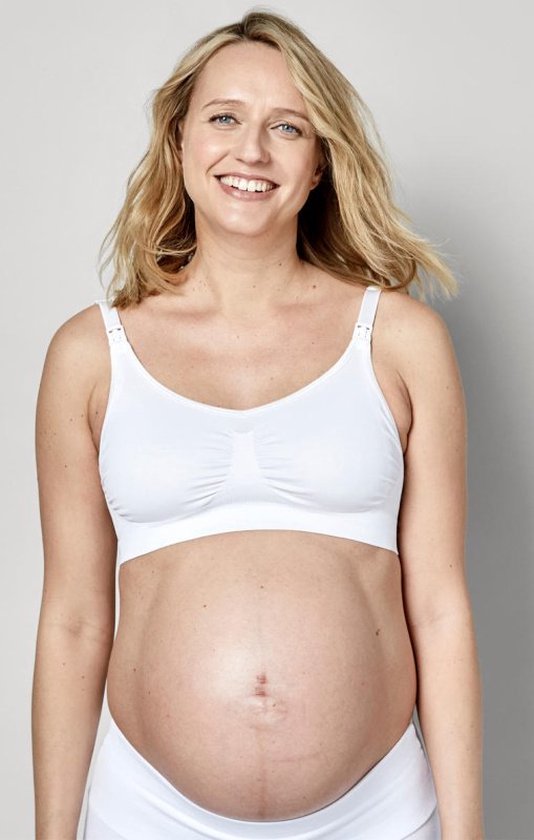 Soutien-gorge de grossesse et d'allaitement Medela Keep Cool, blanc, taille L
