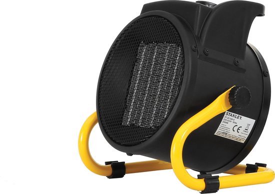 Stanley ST-22-240-E - Radiateur à ventilateur - 22,7 x 17,2 x 24,5 cm - noir/jaune