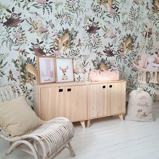 Astigarraga Armoire murale avec portes - Pin PEFC - 71 x 53 cm - Buffet - Meuble TV - Meuble TV