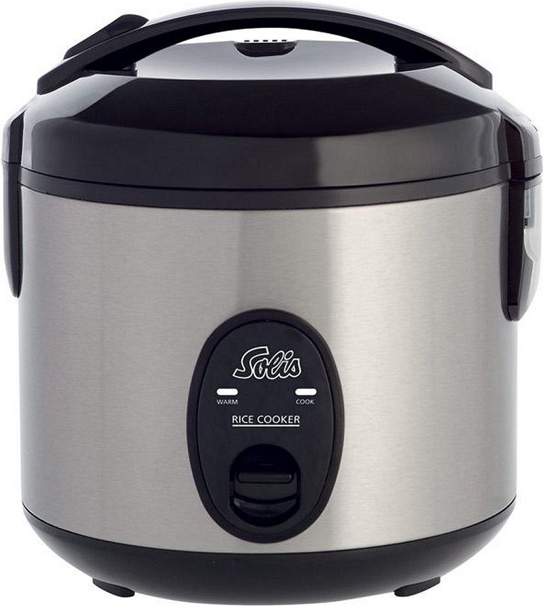Solis Compact Rice Cooker 821 Cuiseur de riz - Cuiseur de riz - 4 Portions - Silver