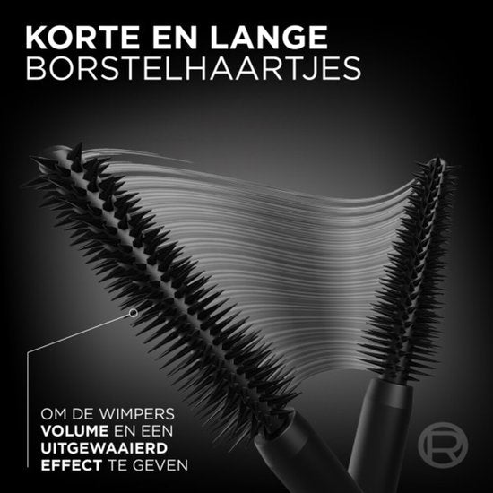 L'Oréal Volume Million Lashes Panorama Mascara Dark Brown - 3 x 8 ml - Emballage économique