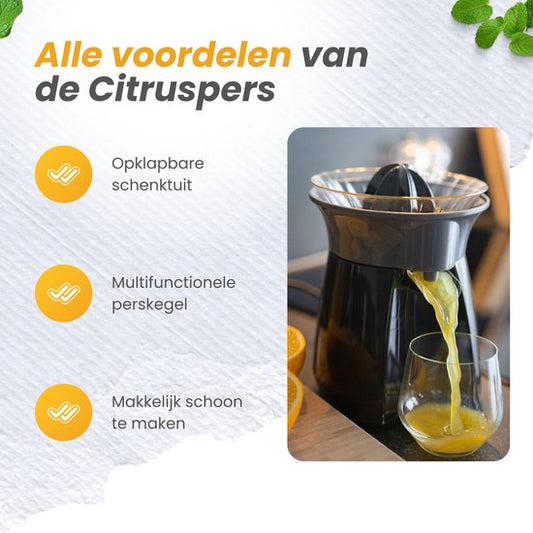 GoodForce Citrus Press - Presse-orange électrique - Presse-fruits - Presse-citron