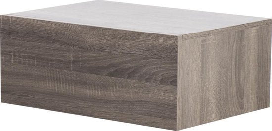 Table de nuit suspendue - armoire suspendue - avec tiroir - 50 cm de large