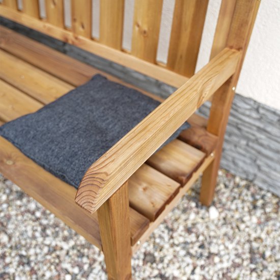 Banc de jardin AXI Charlotte en bois 170 cm - Marron