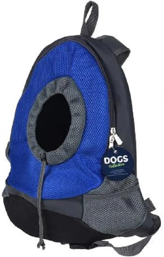 Sac à dos pour chien avec poignée - Merkloos - Bleu