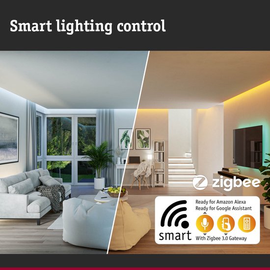 Panneau LED Smart Home Zigbee 3.0 Loria rond 400mm 22W 2200lm Tunable White dimmable