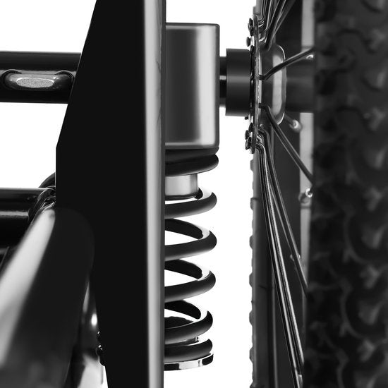 tectake® - Hondenkar WoofRider fietskar - zwart - inklapbaar - tot 40 kg - hondenbuggy hondenwagen