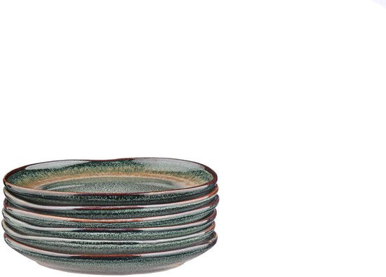 Assiette GENESIS Ø 16,5 cm - 6 pièces - Terre