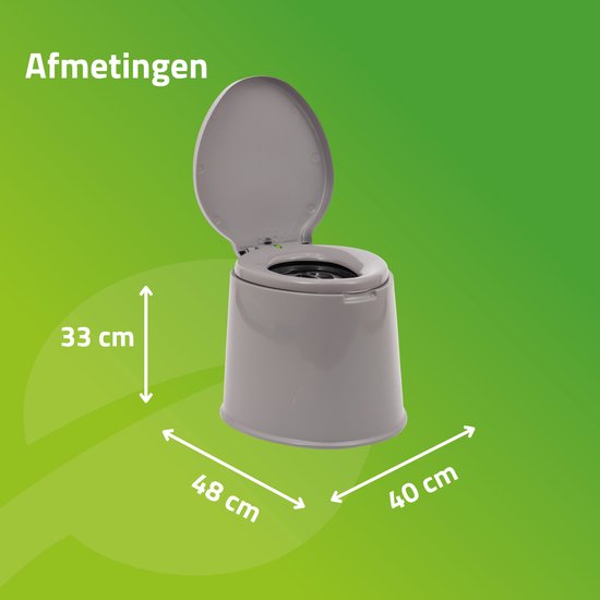 Bo-Camp - Toilette portable - 7 litres